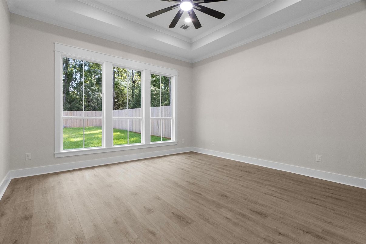 Empty room, Interior, Wood Texture Flooring