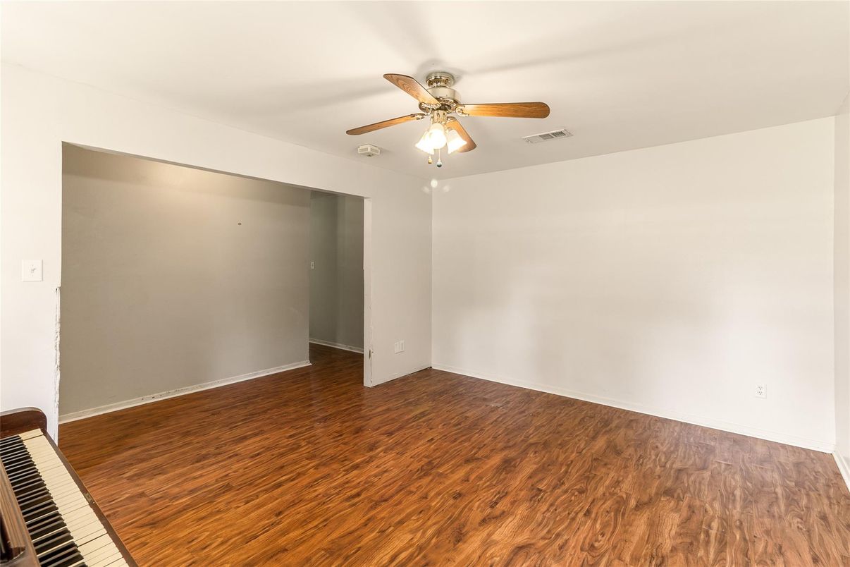 Empty room, Interior, Wood Texture Flooring