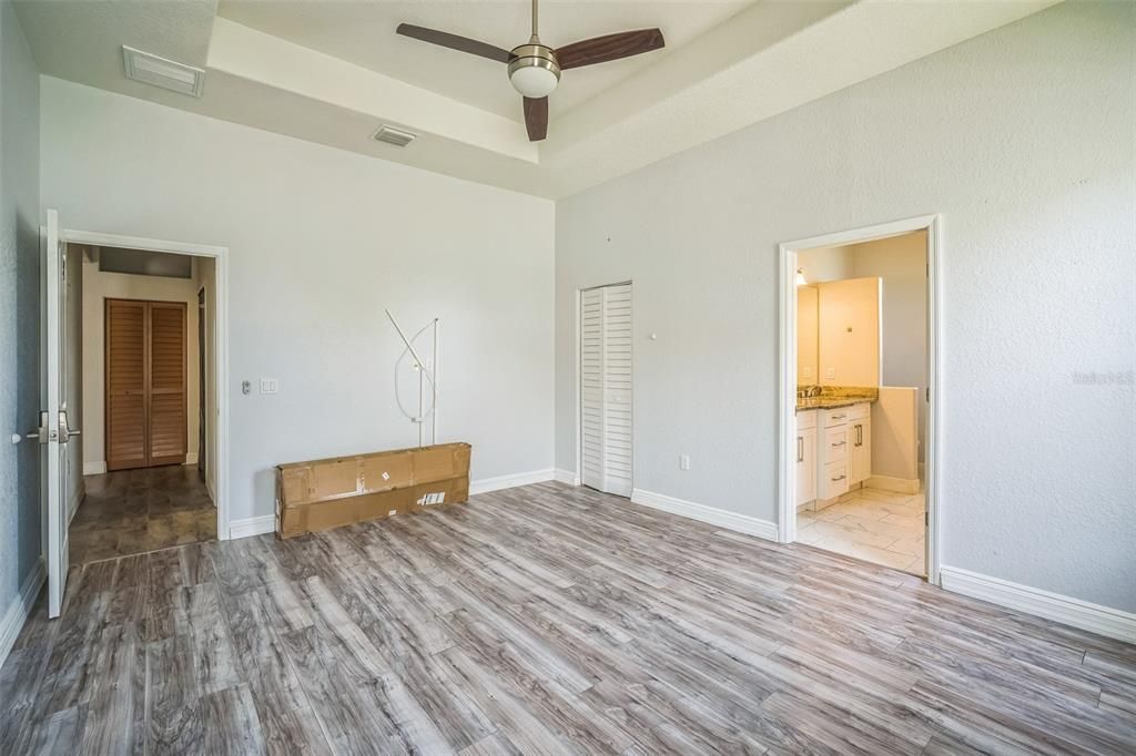 Bathroom, Empty room, Interior, Wood Texture Flooring
