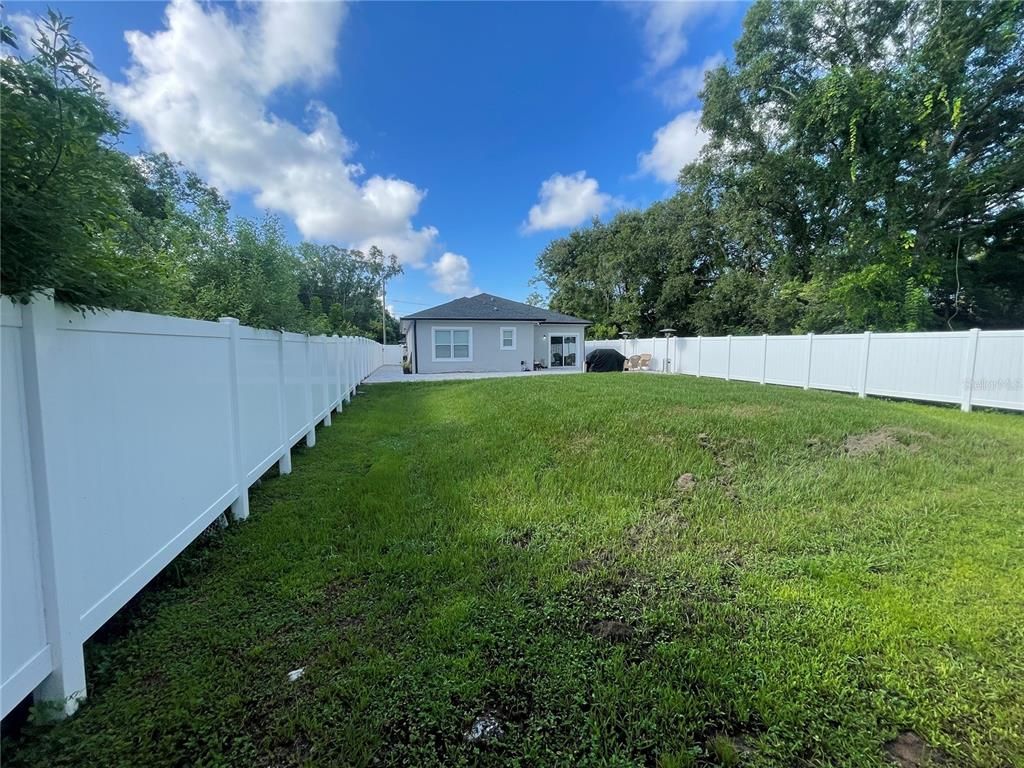 Backyard, Exterior