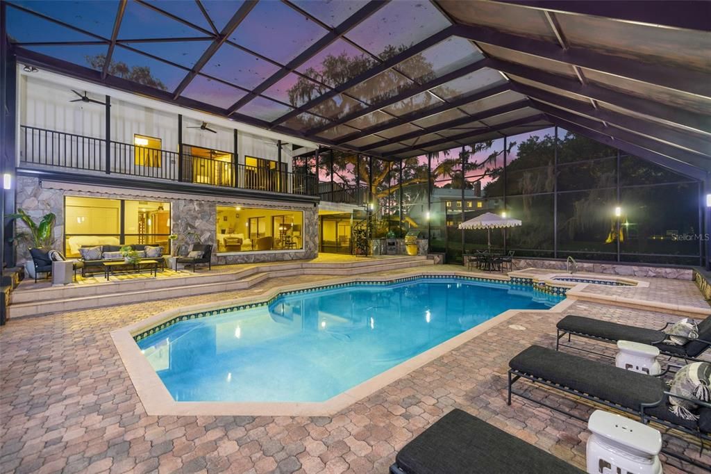 Glass Ceilings, Interior, Pool, Sun Room