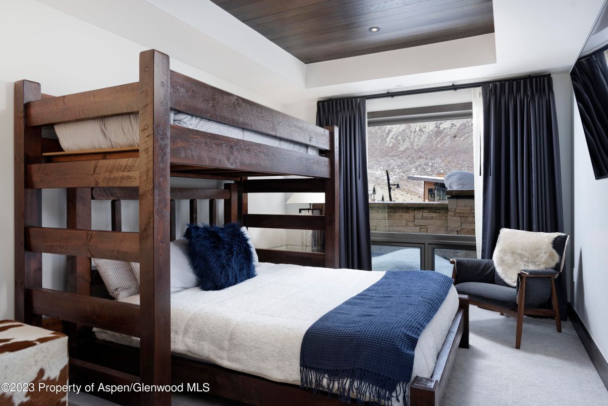 Bedroom, Interior, Recessed Lighting, Wooden Ceilings