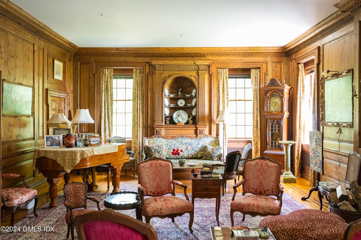 Fireplace, Interior, Living room, Recessed Lighting, Wood Texture Flooring, Wooden Walls