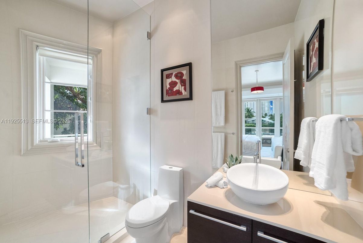 Bathroom, Glass Shower, Interior