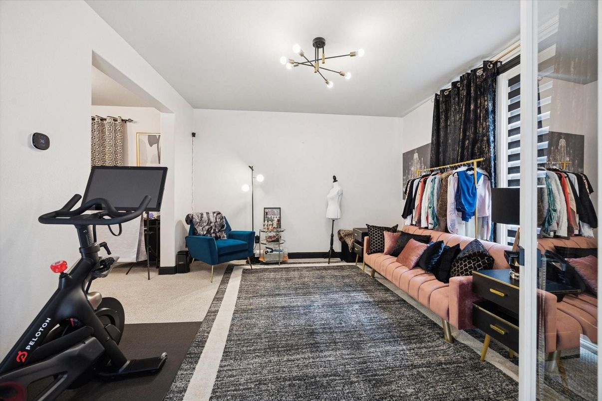 Fitness Equipment, Interior, Living room