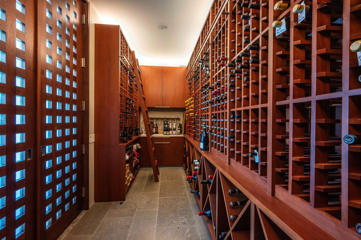 Interior, Recessed Lighting, Wine Storage