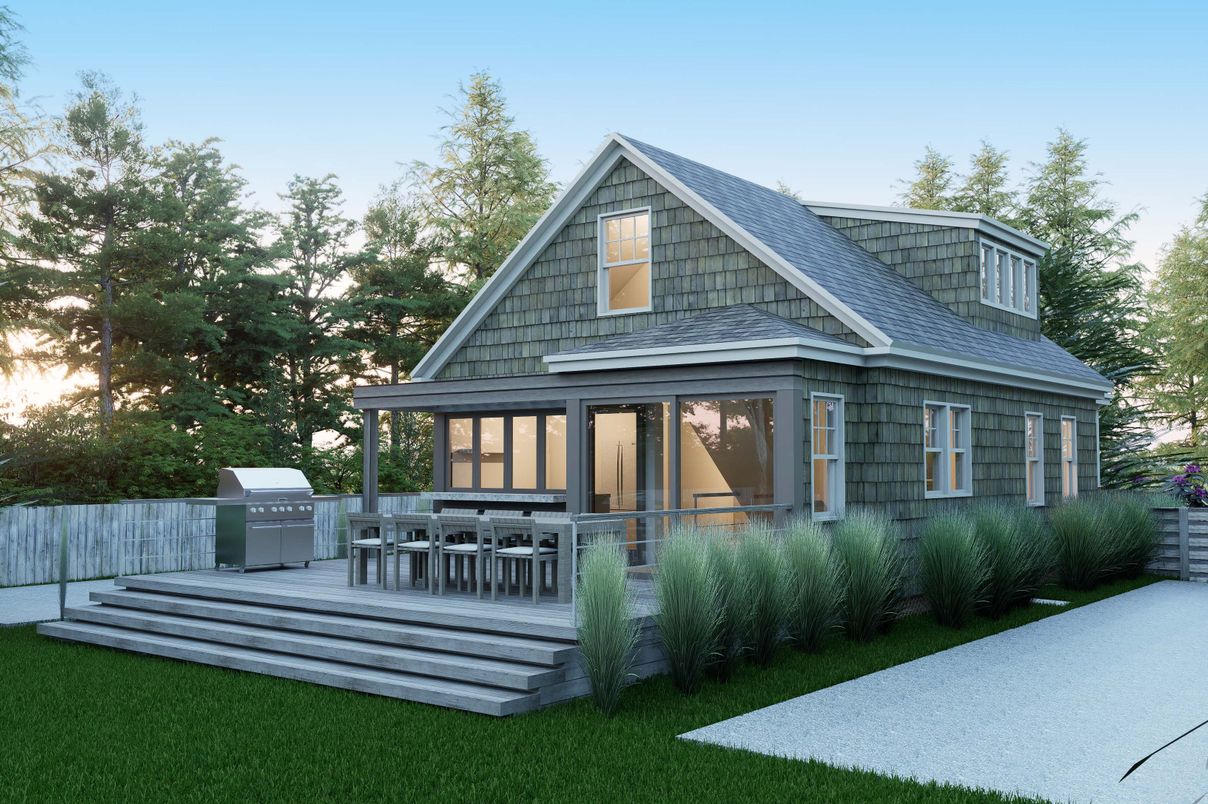 Exterior, Facade, A Frame