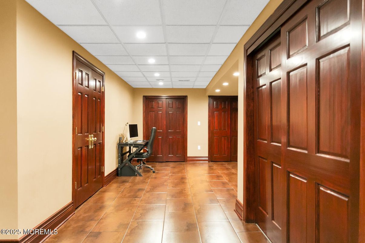 Home Office, Interior, Recessed Lighting