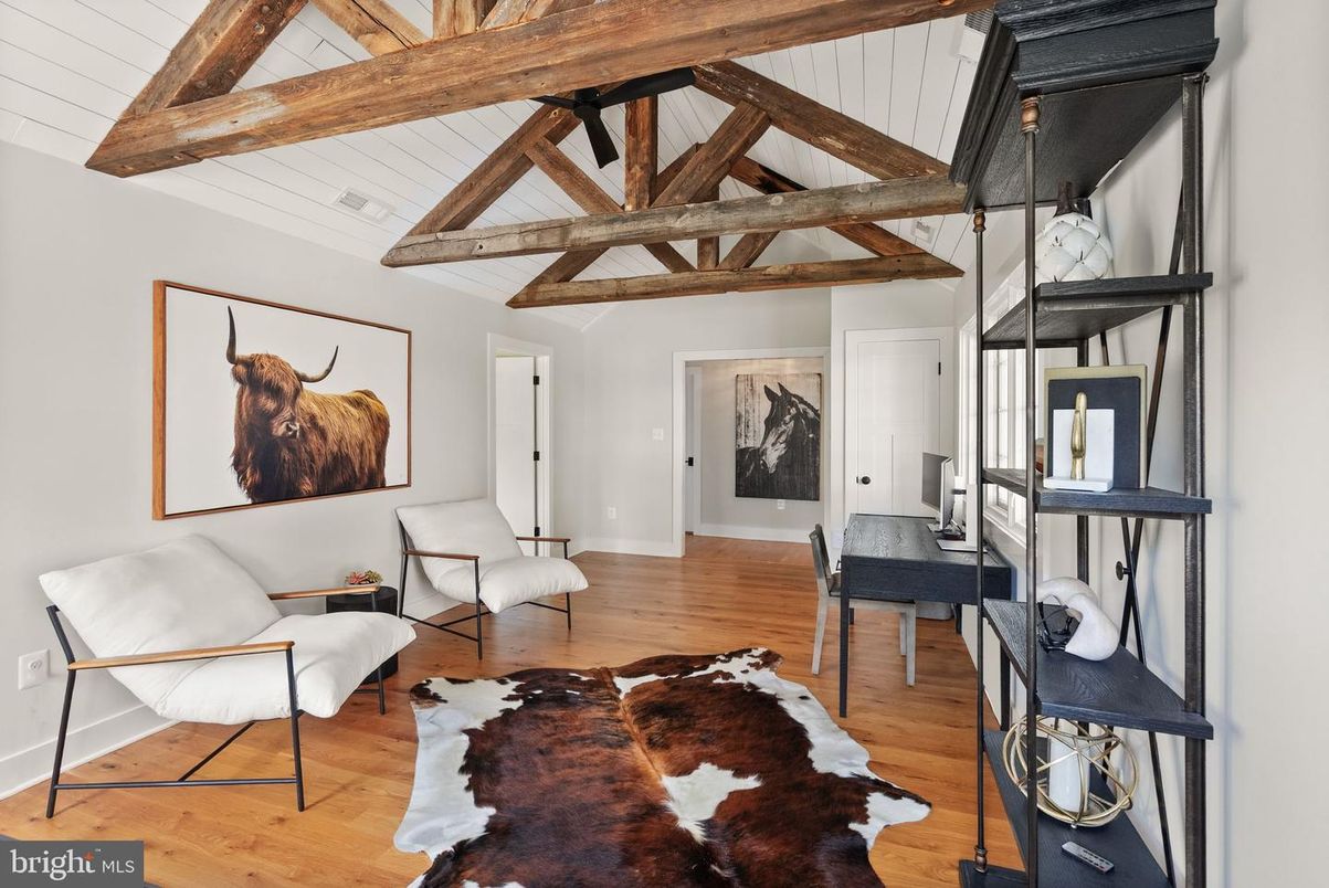 Interior, Pendant Lights, Wooden Beams, Wood Texture Flooring
