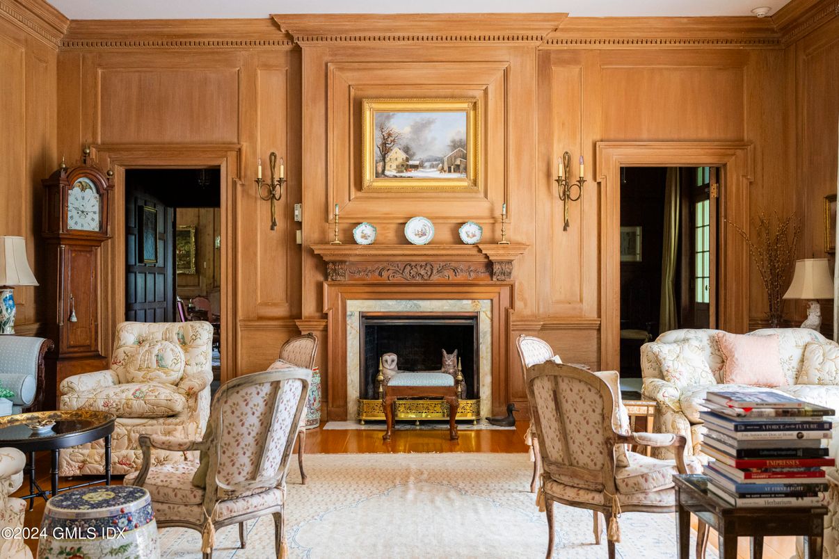 Fireplace, Interior, Living room, Wood Texture Flooring, Wooden Walls