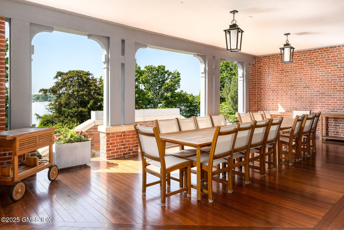 Dining room, Interior, Stone Walls, Wood Texture Flooring