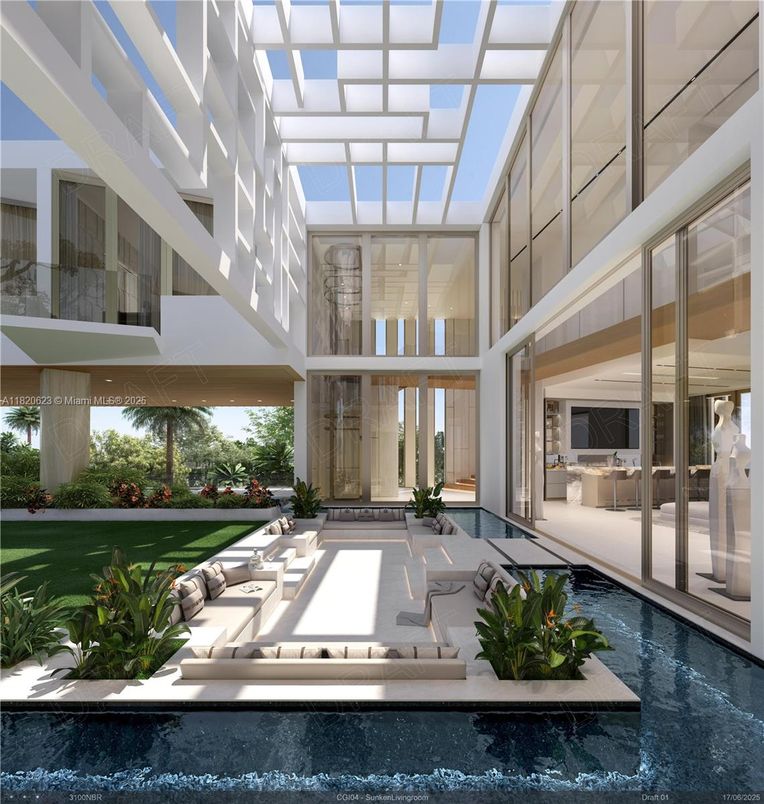 Glass Ceilings, Interior, Pool, Sun Room