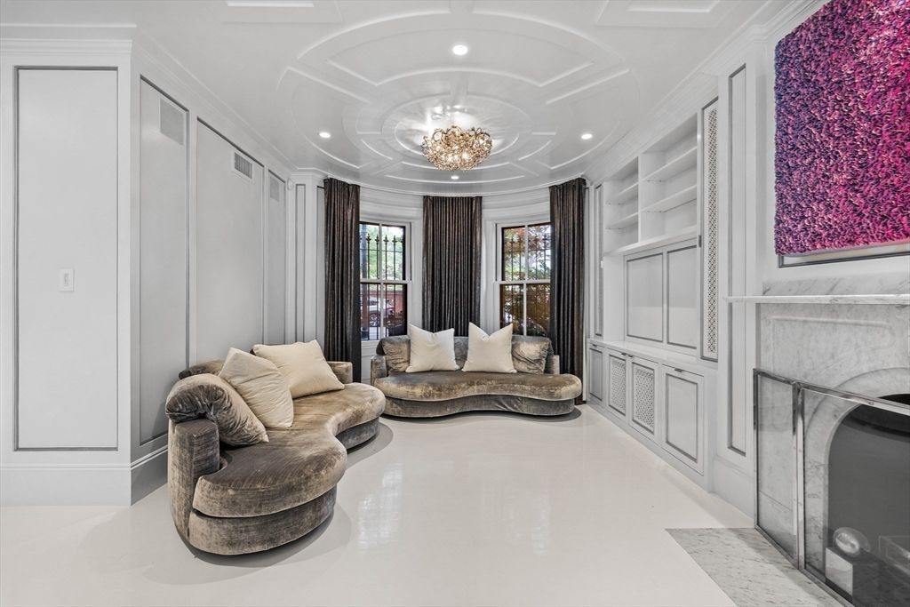 Chandelier, Interior, Recessed Lighting