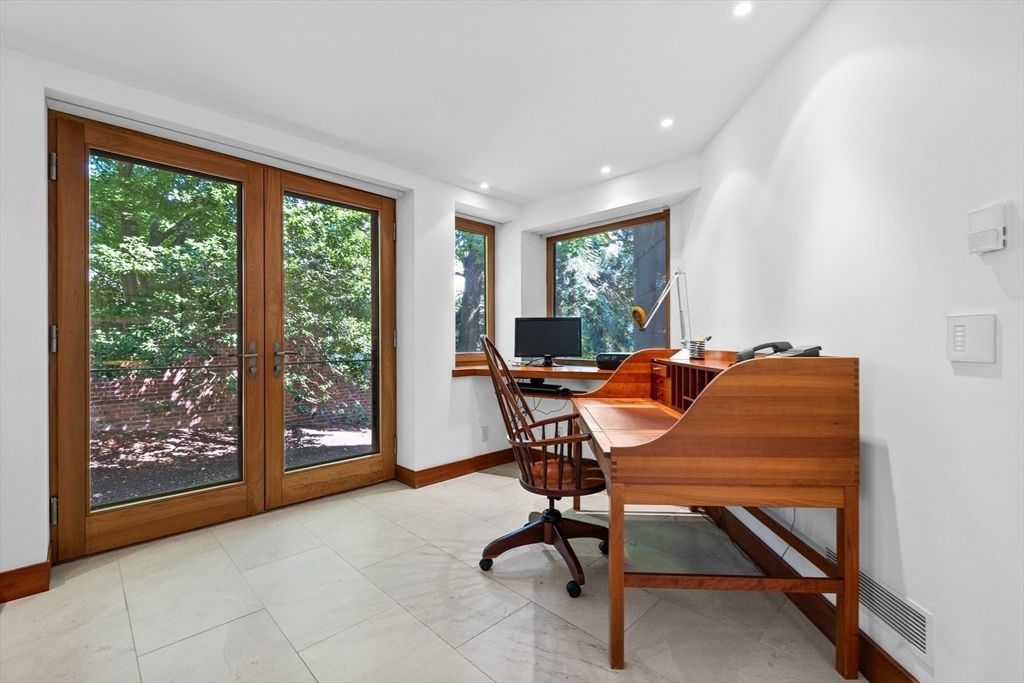 Home Office, Interior, Recessed Lighting