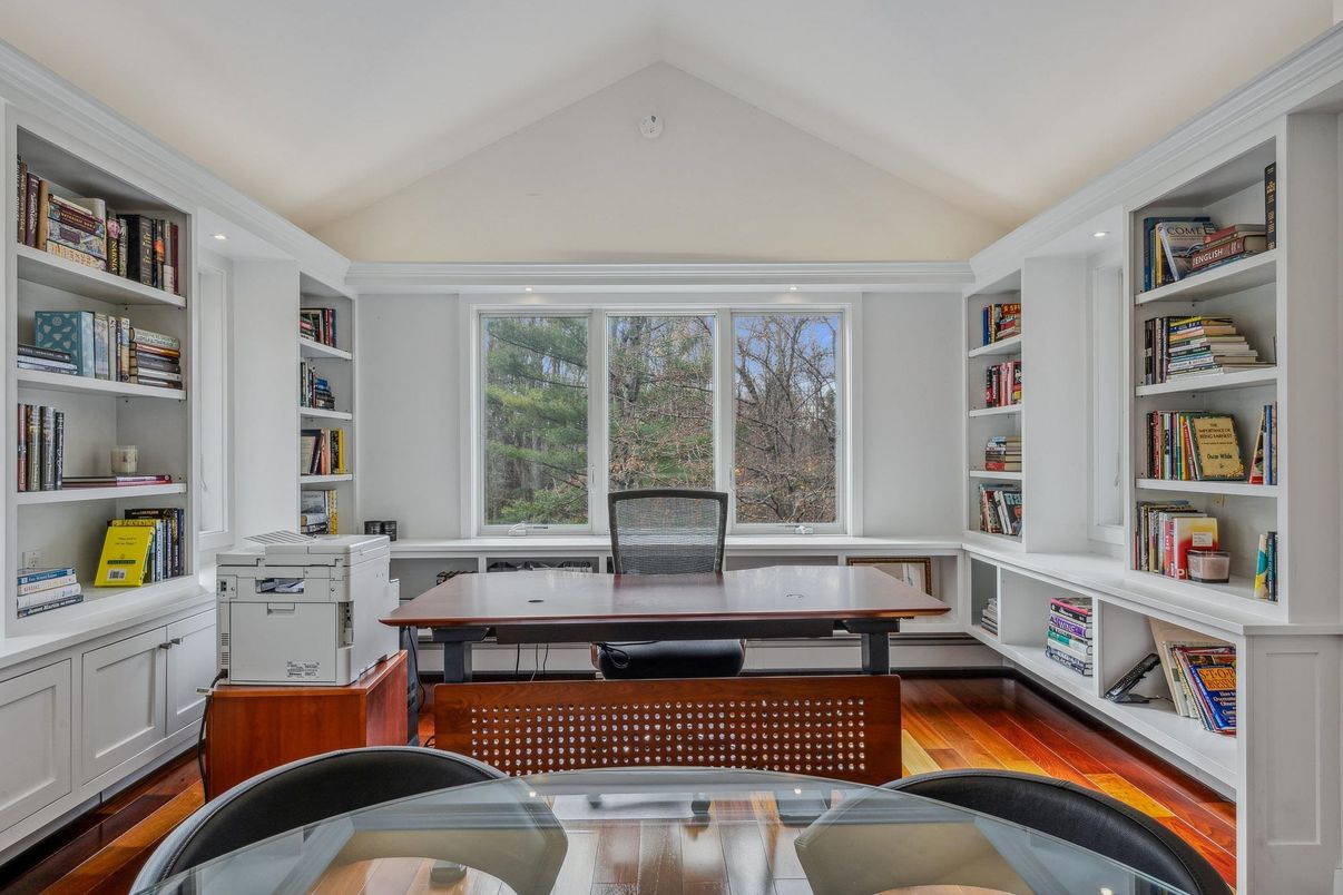 Home Office, Interior, Wood Texture Flooring