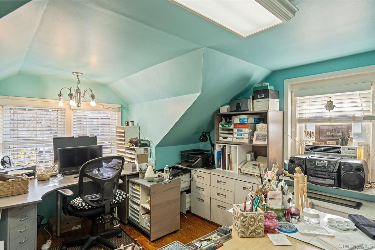 Home Office, Interior, Wood Texture Flooring